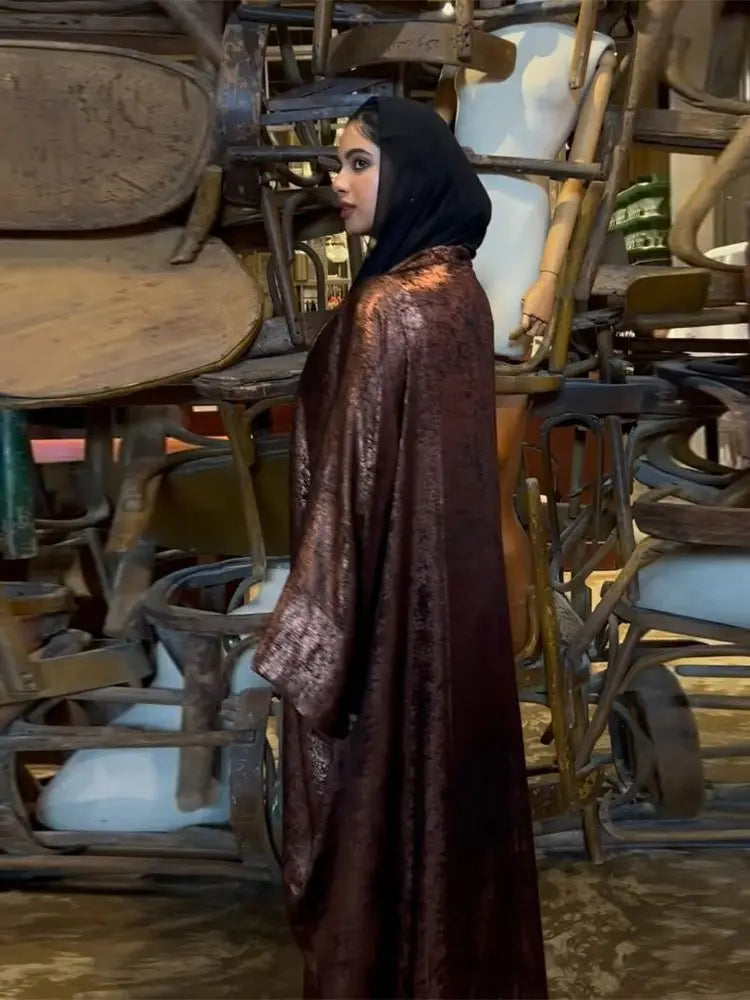 Dubai Inspirerad Abaya