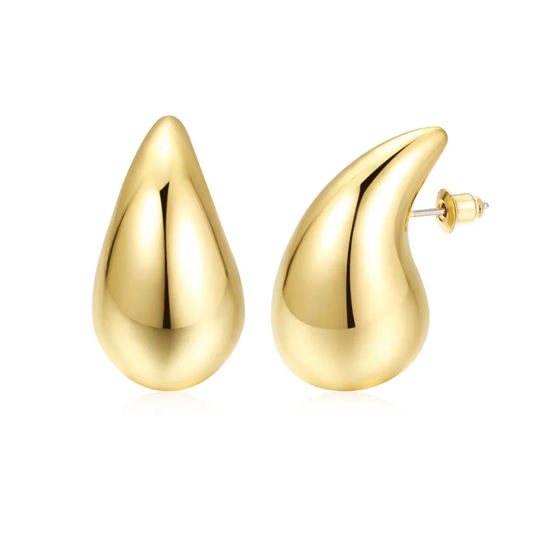 Vintage Earrings "Gold Drop"