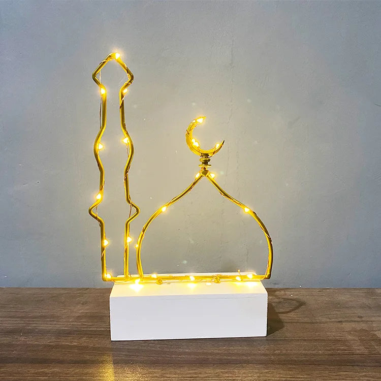 Festive LED string lights