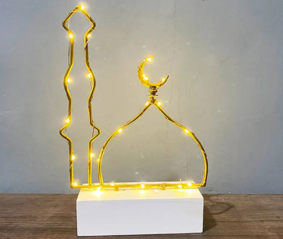 Festive LED string lights