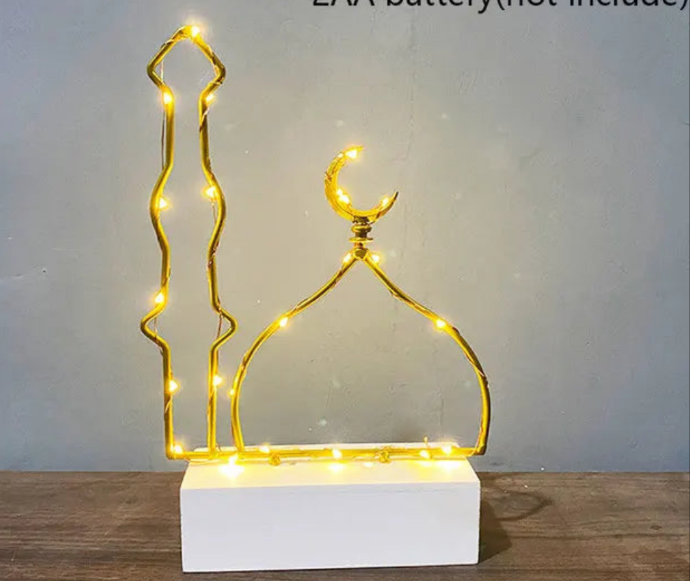 Festive LED string lights