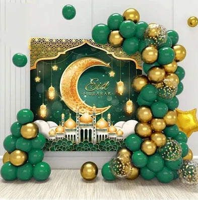 63-piece Eid Balloon and Decoration Set