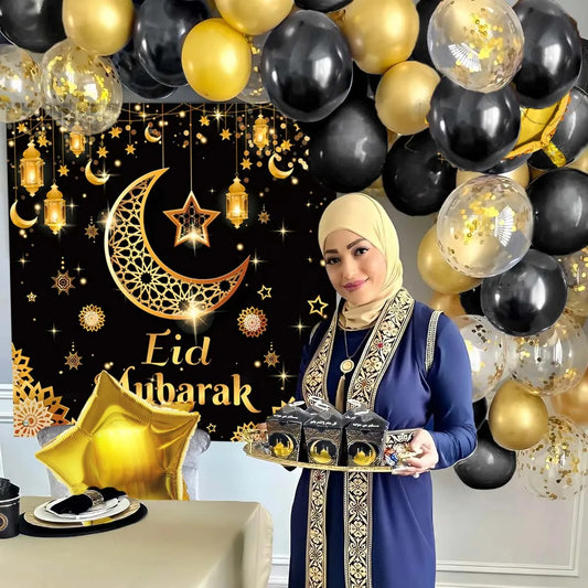 63-piece Eid Balloon and Decoration Set