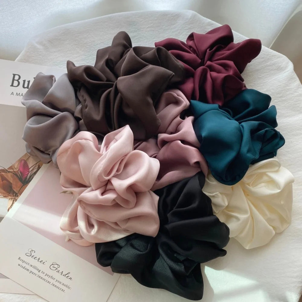 Oversized Silke Scrunchies