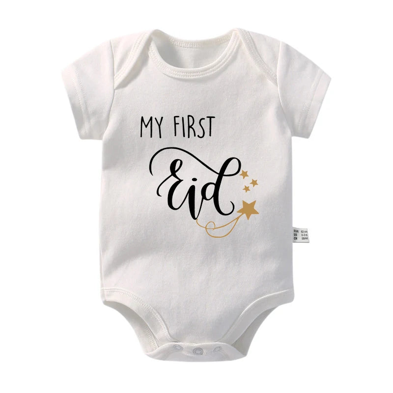 Min Första Eid – Baby Bodysuit i Bomull