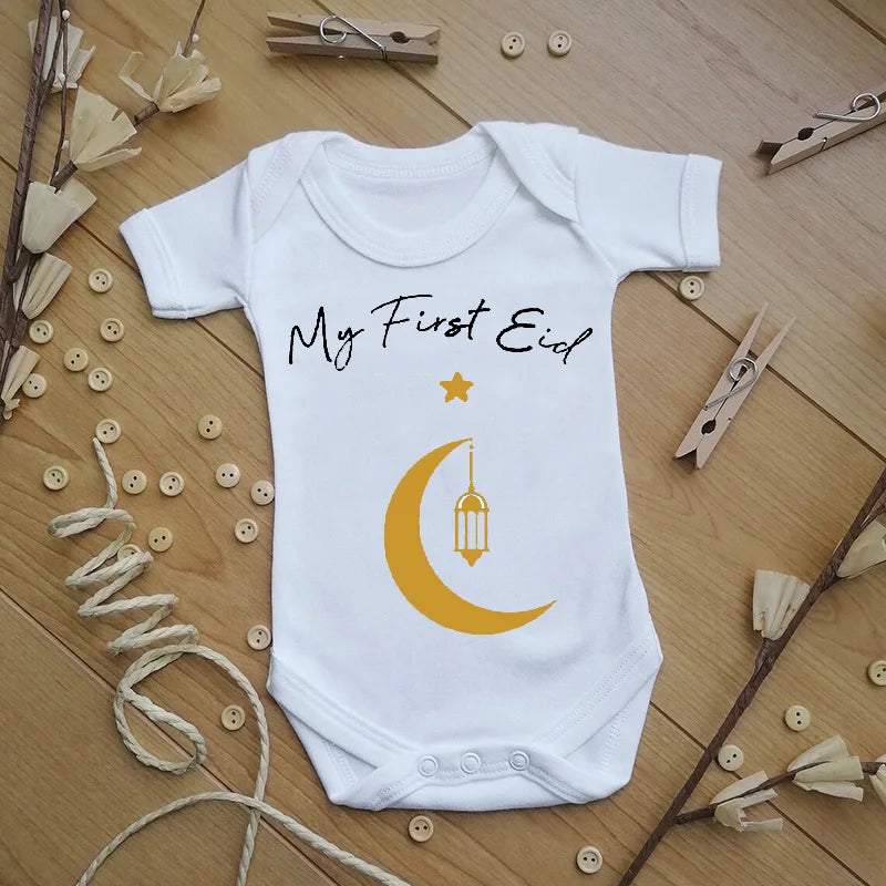 Min första Eid - onesie set med mössa - 100% Bomull