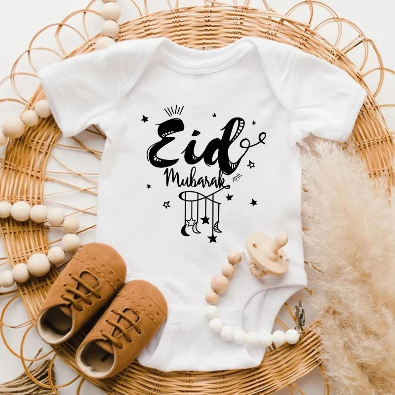 Min Första Eid – Baby Bodysuit i Bomull