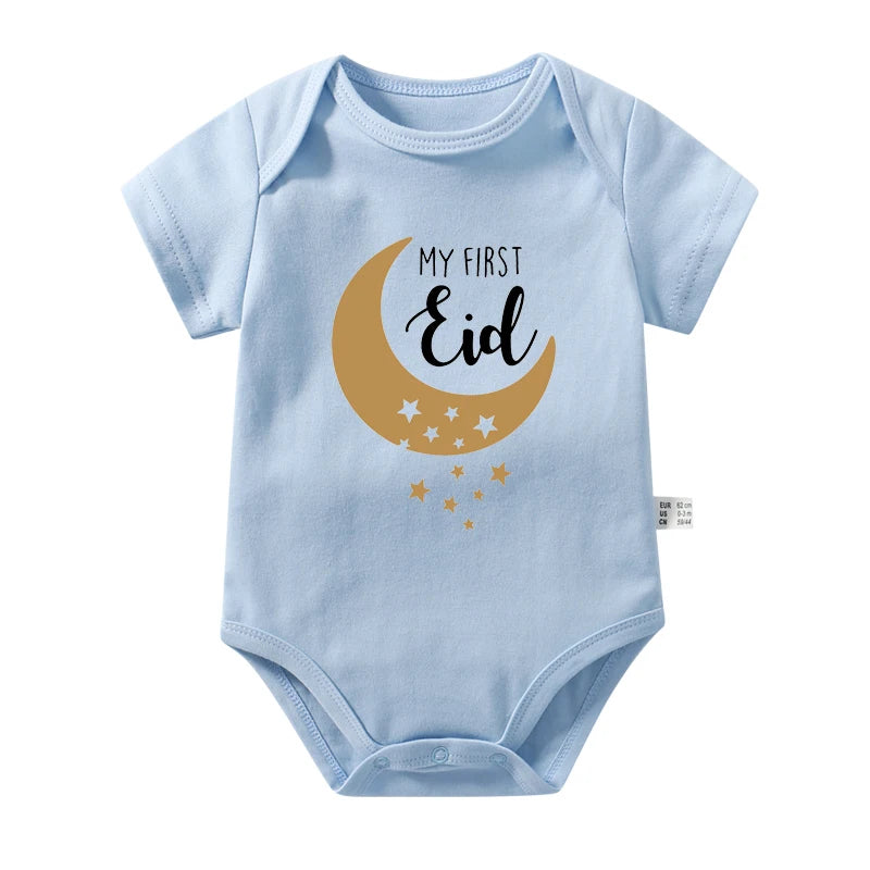 Min Första Eid – Baby Bodysuit i Bomull