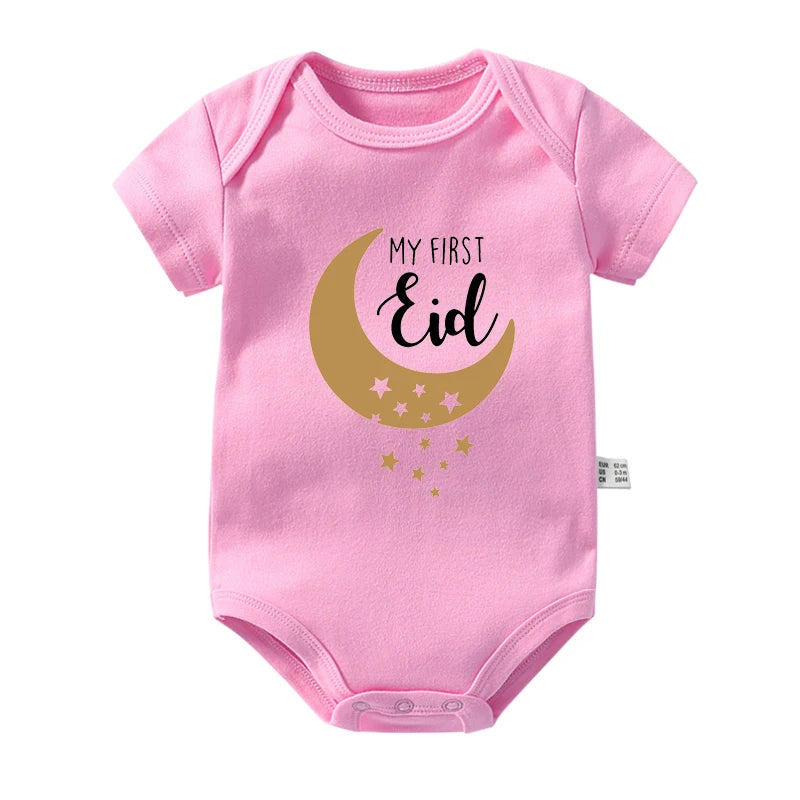 Min Första Eid – Baby Bodysuit i Bomull