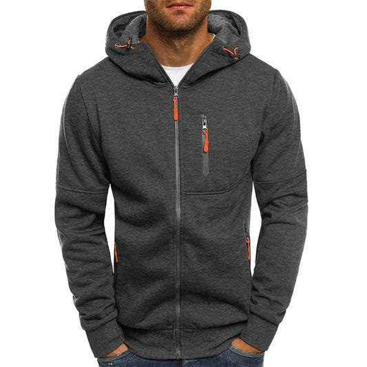 Thin Hoodie with zipper